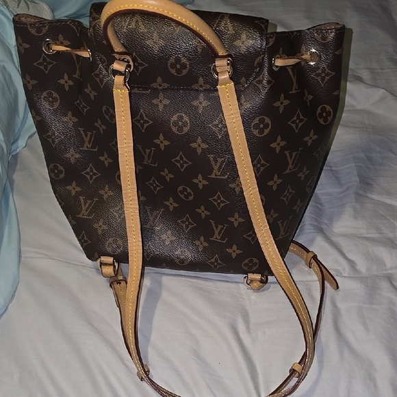 Louis Vuitton Dark Brown Monogram Backpack main image 3